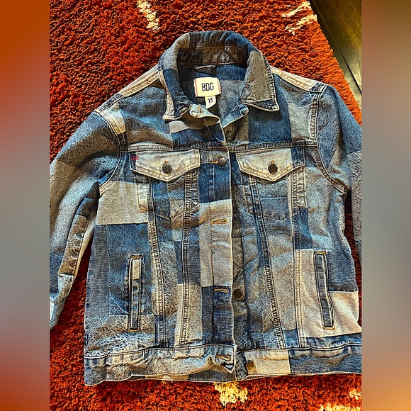 BDG Patchwork Denim jacket w/70s vibe🌻 - Picture 4 of 5